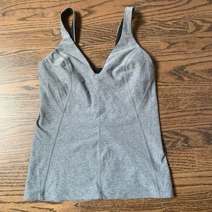 lululemon gray athletic tank